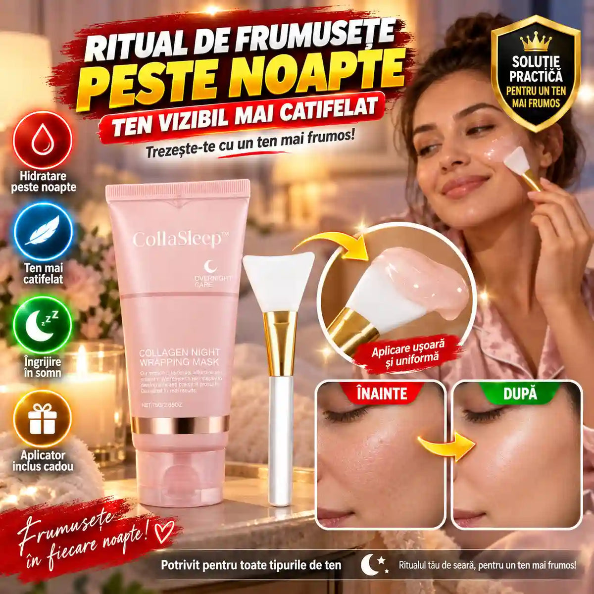 Mască De Noapte Cu Colagen CollaSleep™