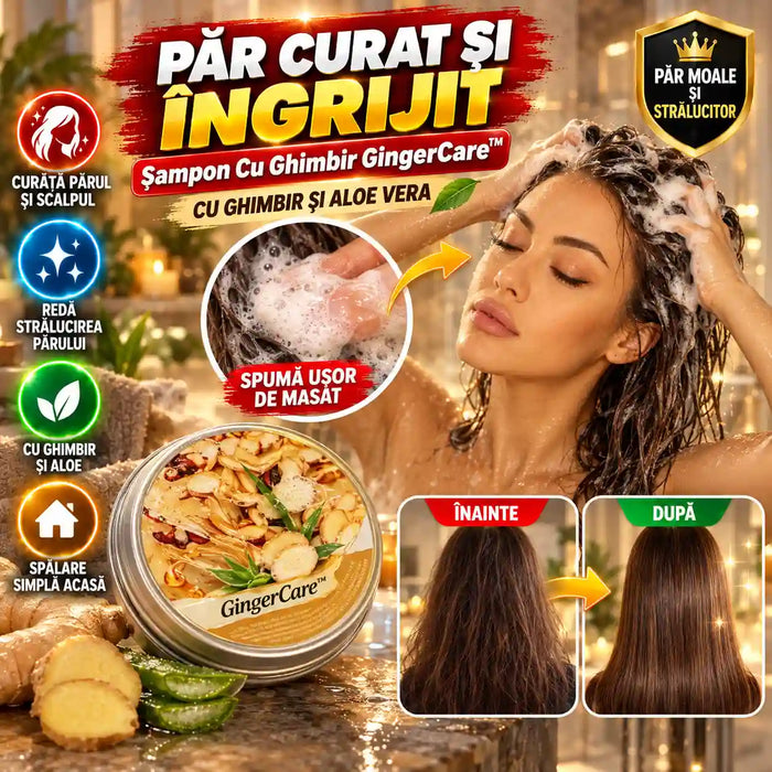 Șampon Cu Ghimbir GingerCare™