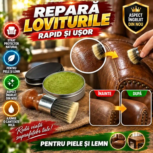 Ceară Pentru Recondiționarea Pielii Și Lemnului NaturalisWax™