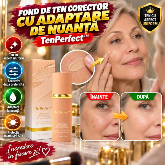 Fond De Ten Corector Cu Adaptare De Nuanță TenPerfect™