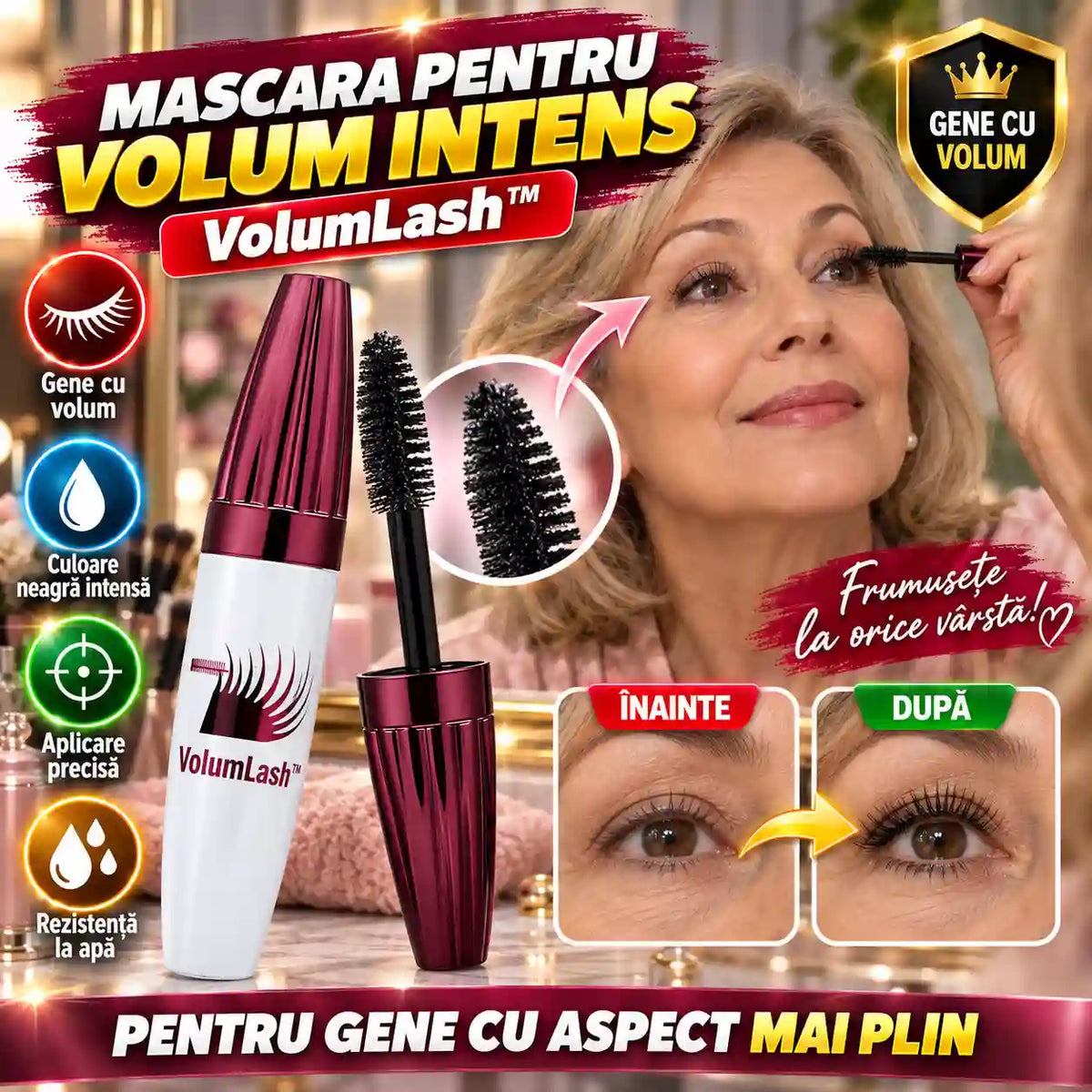 Mascara Pentru Volum Intens VolumLash™
